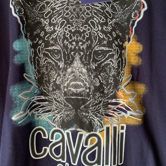 Cavalli Class NWT men’s short sleeve tee shirt size XL - Picture 2 of 7